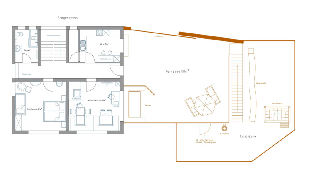 Grundriss Erdgeschoss